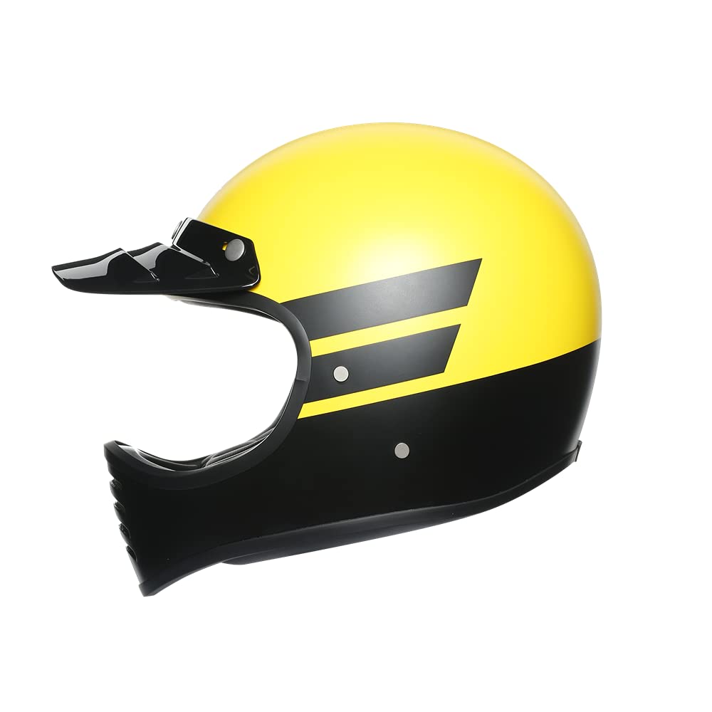 Amazon.co.jp: AGV X101 002-DUST MATT YELLOW/BLACK S (55-56cm) : 車
